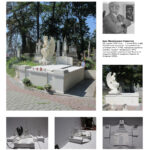 Гробівець на Личаківському кладовищі Народному художнику України скульптору І.Самотосу (скульптор – Я.Троцько).